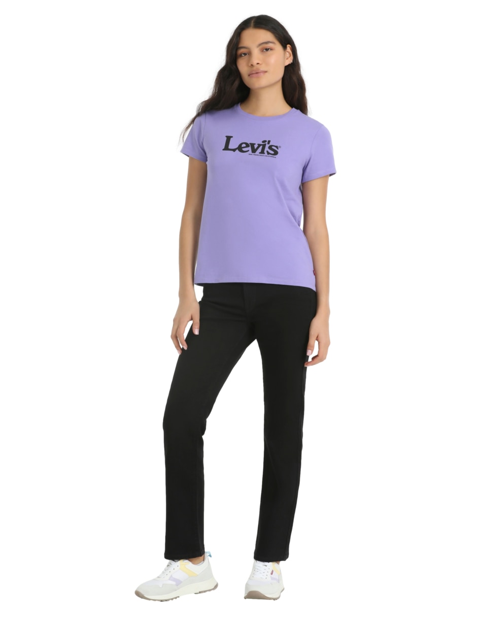 Jeans straight para mujer 4