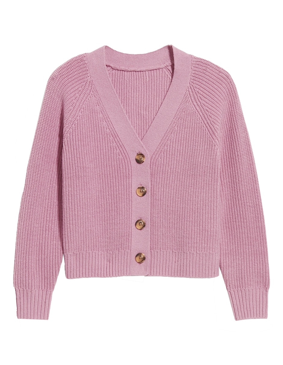 Suéter cuello V para mujer 3