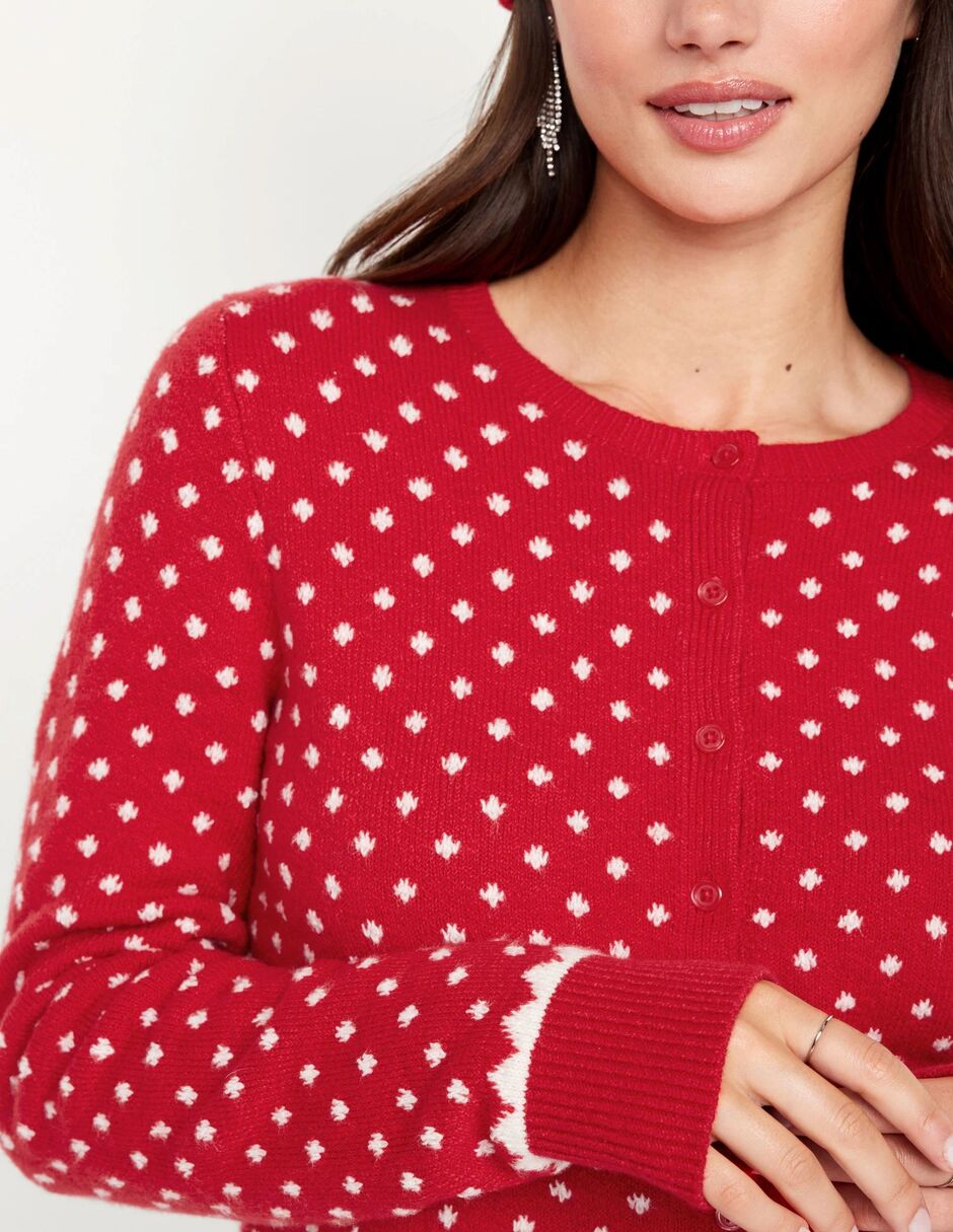 Suéter cuello redondo para mujer 4