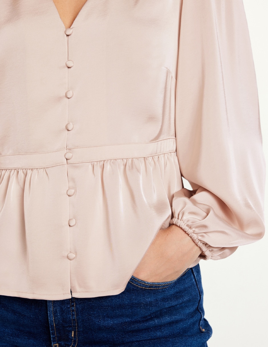 Blusa manga larga para mujer 3
