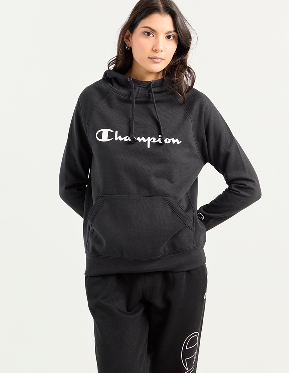Sudadera con capucha y bolsa para mujer