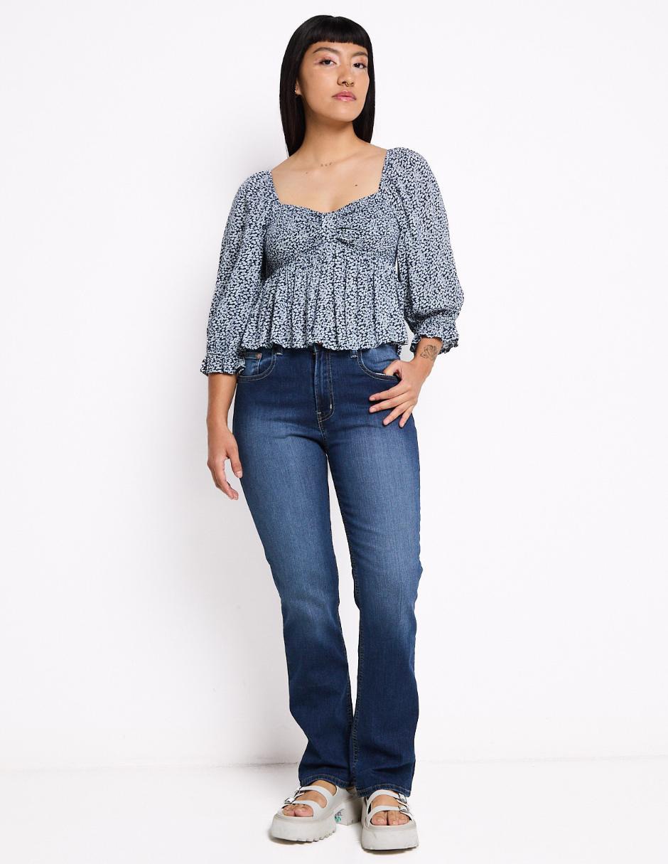 Jeans straight para mujer 3