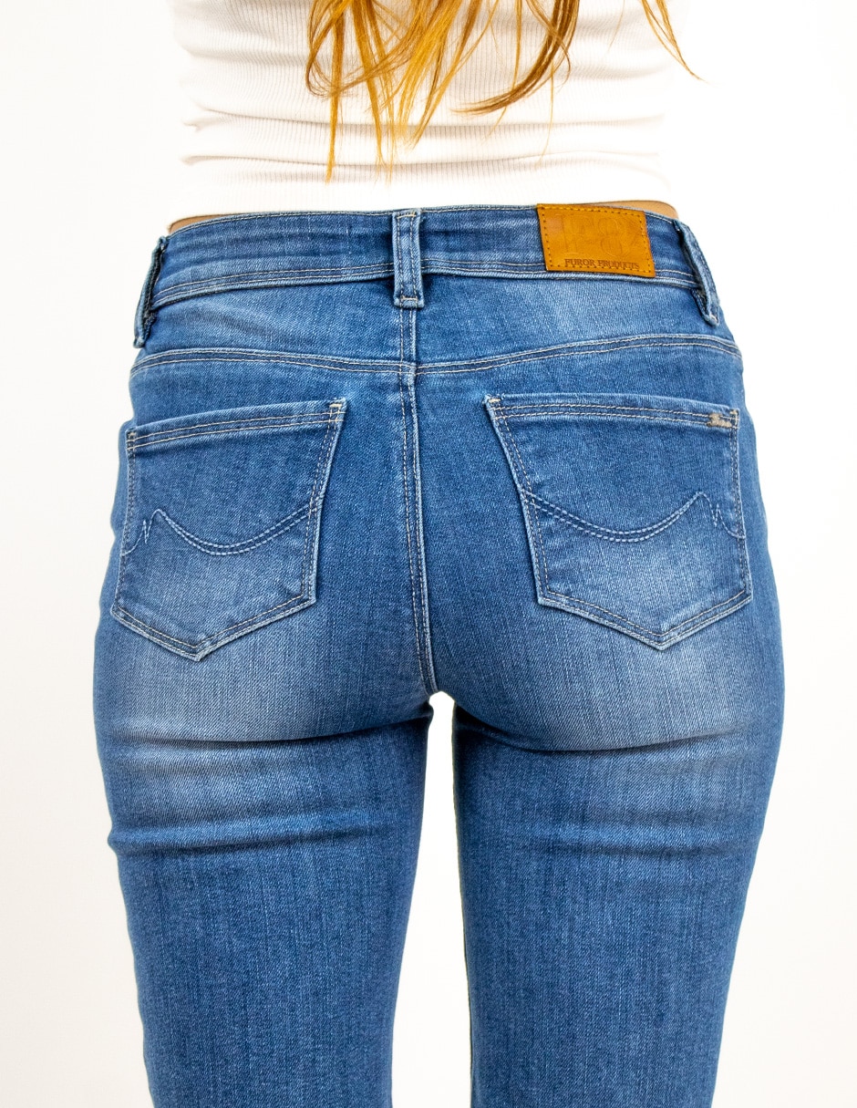 Jeans slim para mujer 4