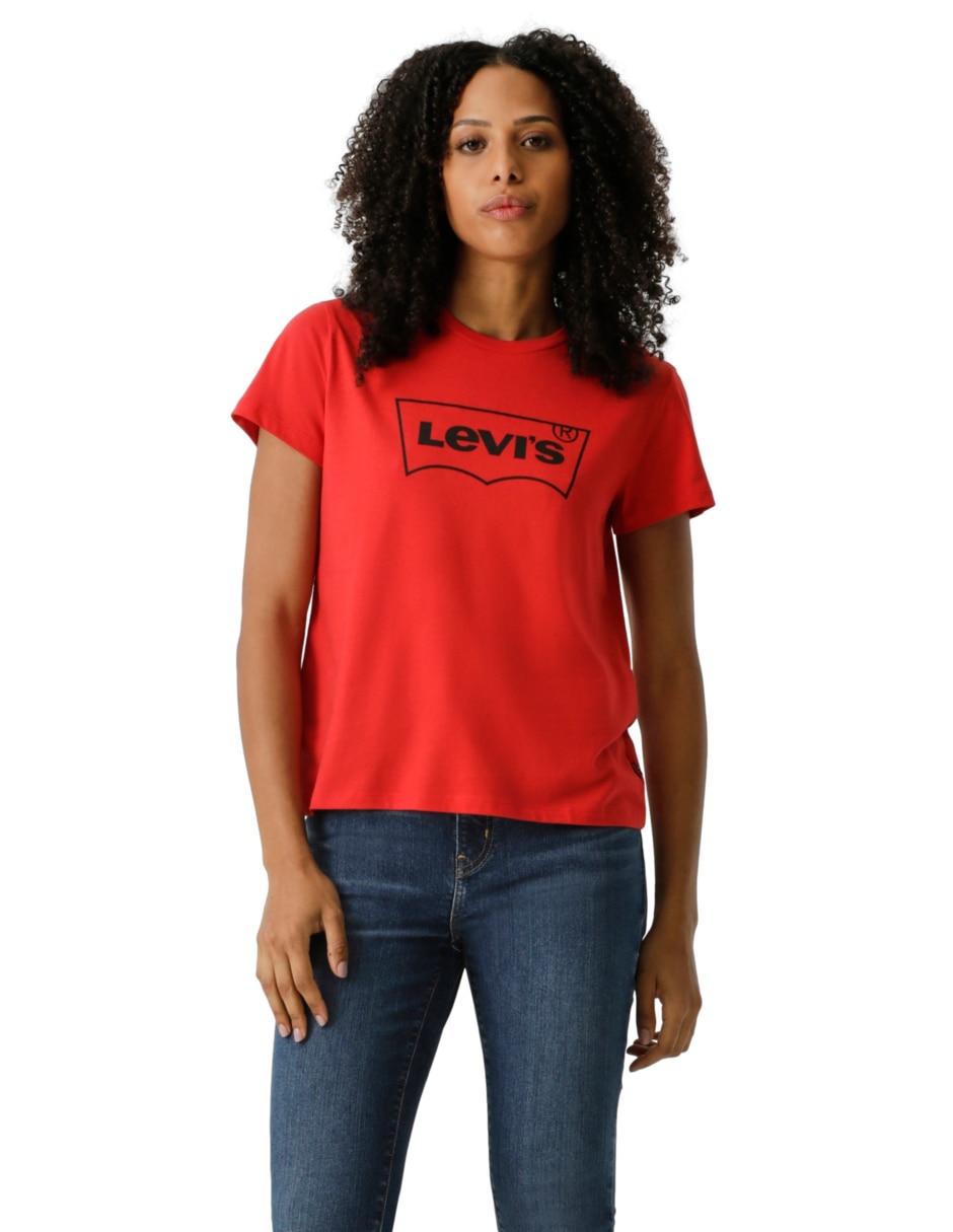 Playera manga corta Levi´s Perfect Tee cuello redondo para mujer