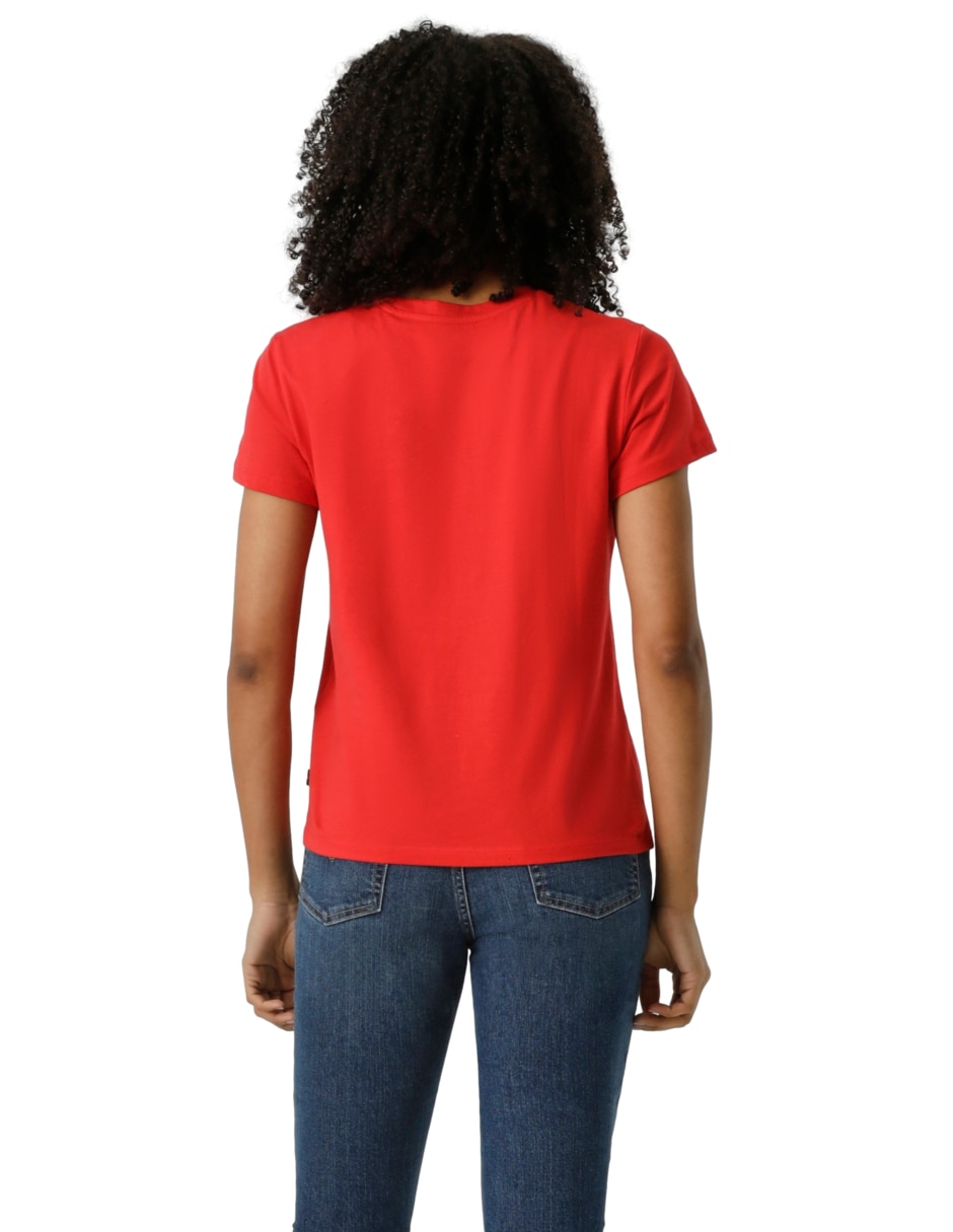 Playera manga corta Perfect Tee cuello redondo para mujer 3