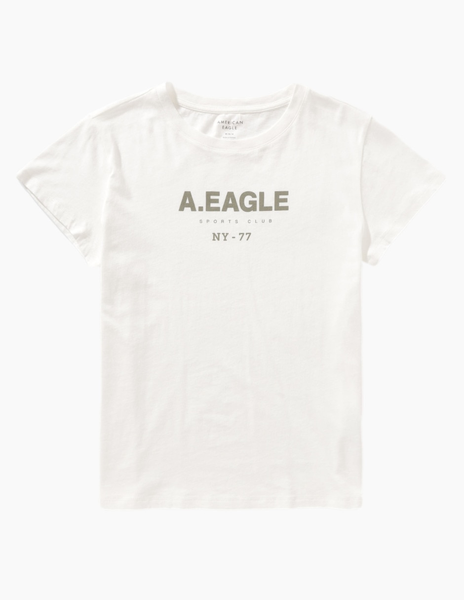 Playera manga corta cuello redondo para mujer 3
