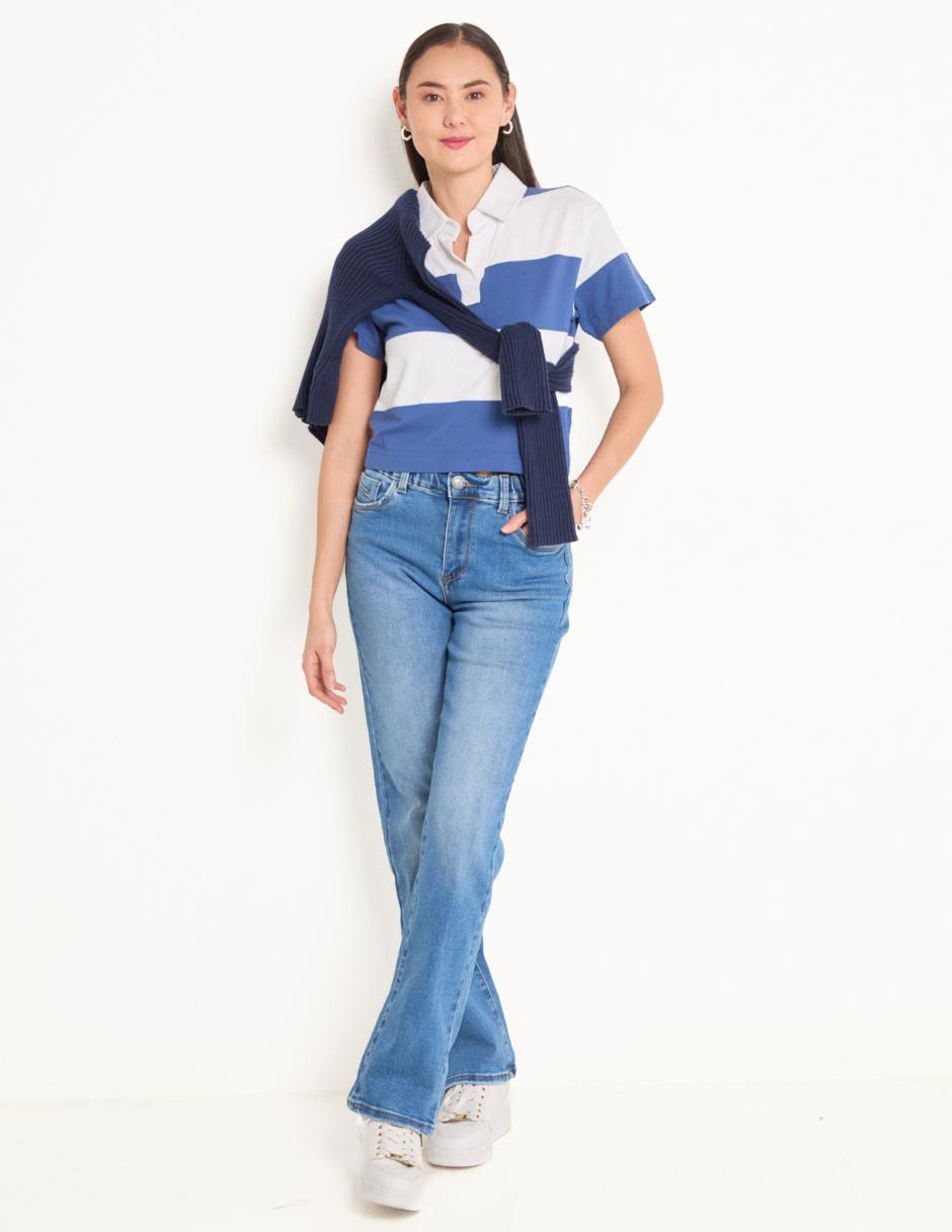 Jeans straight para mujer 3