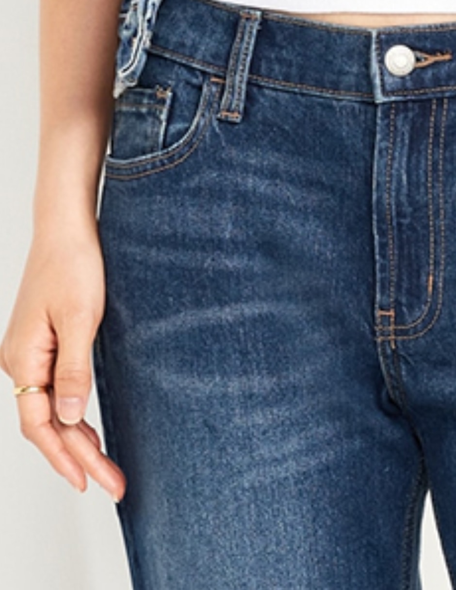 Jeans straight para mujer 3