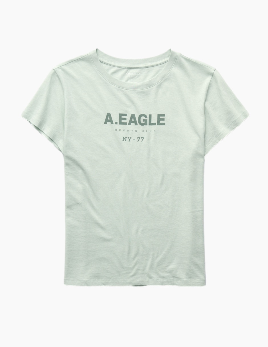 Playera manga corta cuello redondo para mujer 3