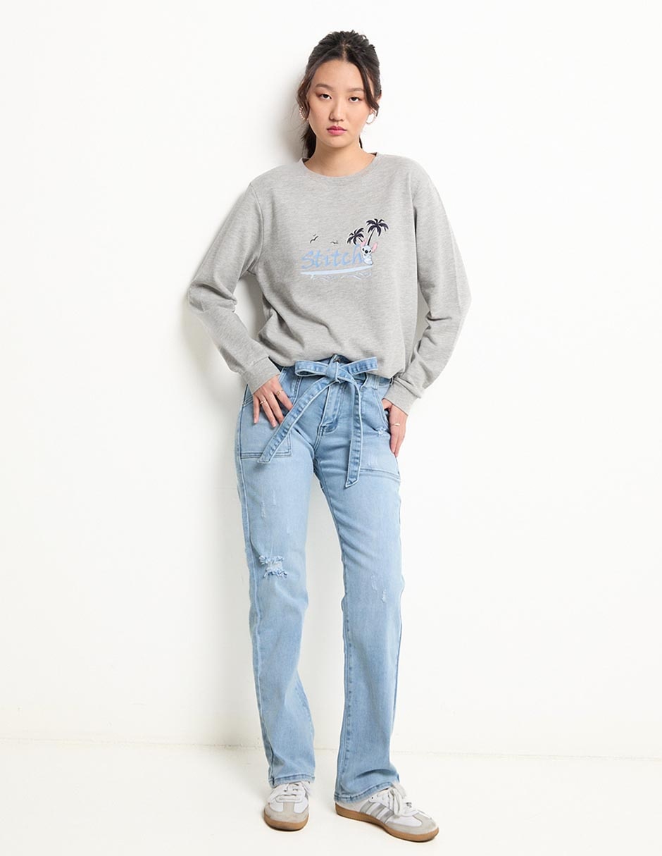 Jeans straight para mujer 3