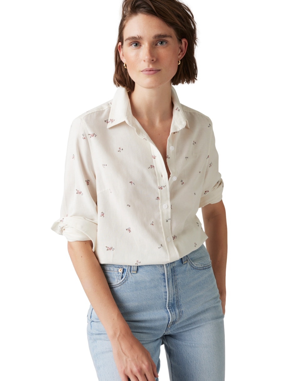 Blusa manga larga para mujer 3