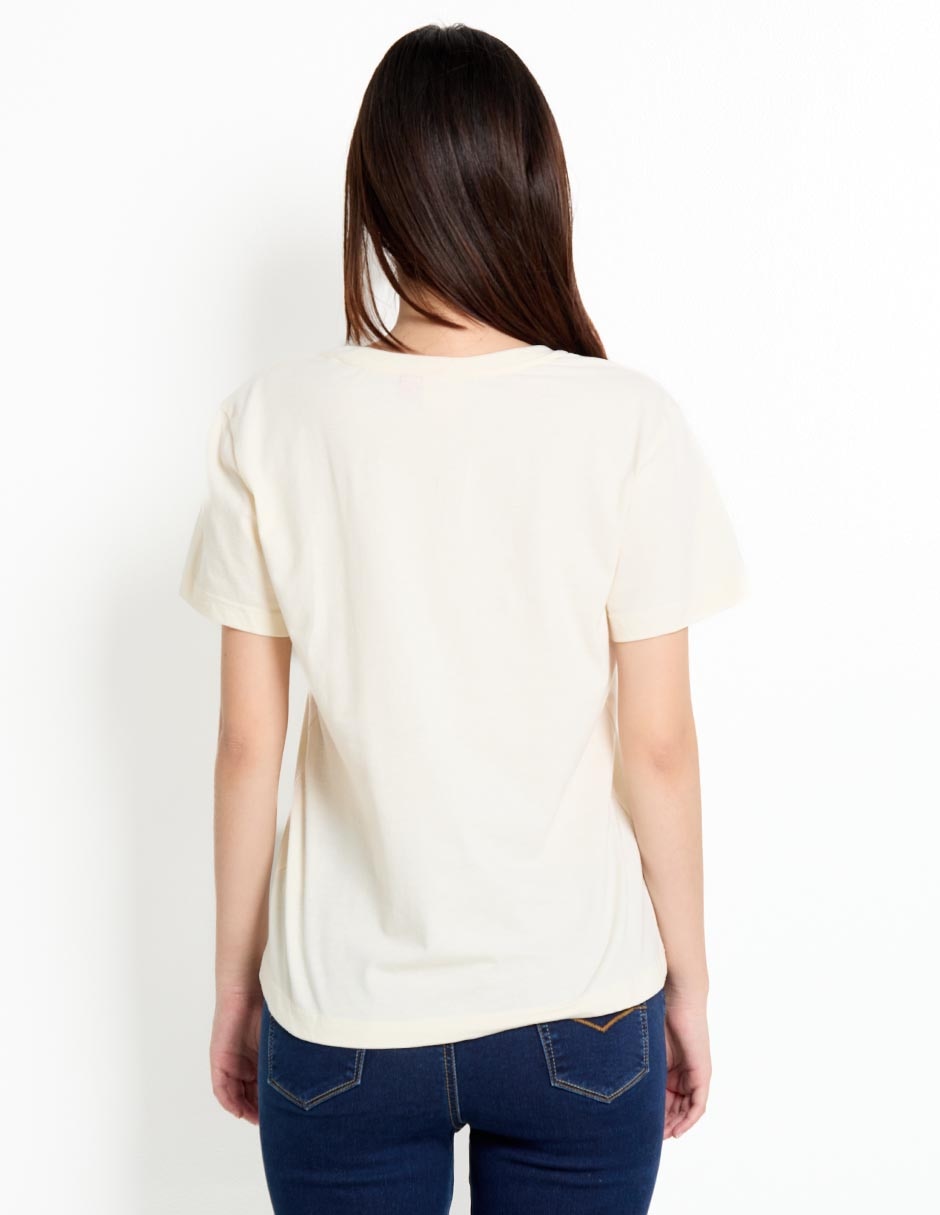 Playera manga larga cuello redondo para mujer 2