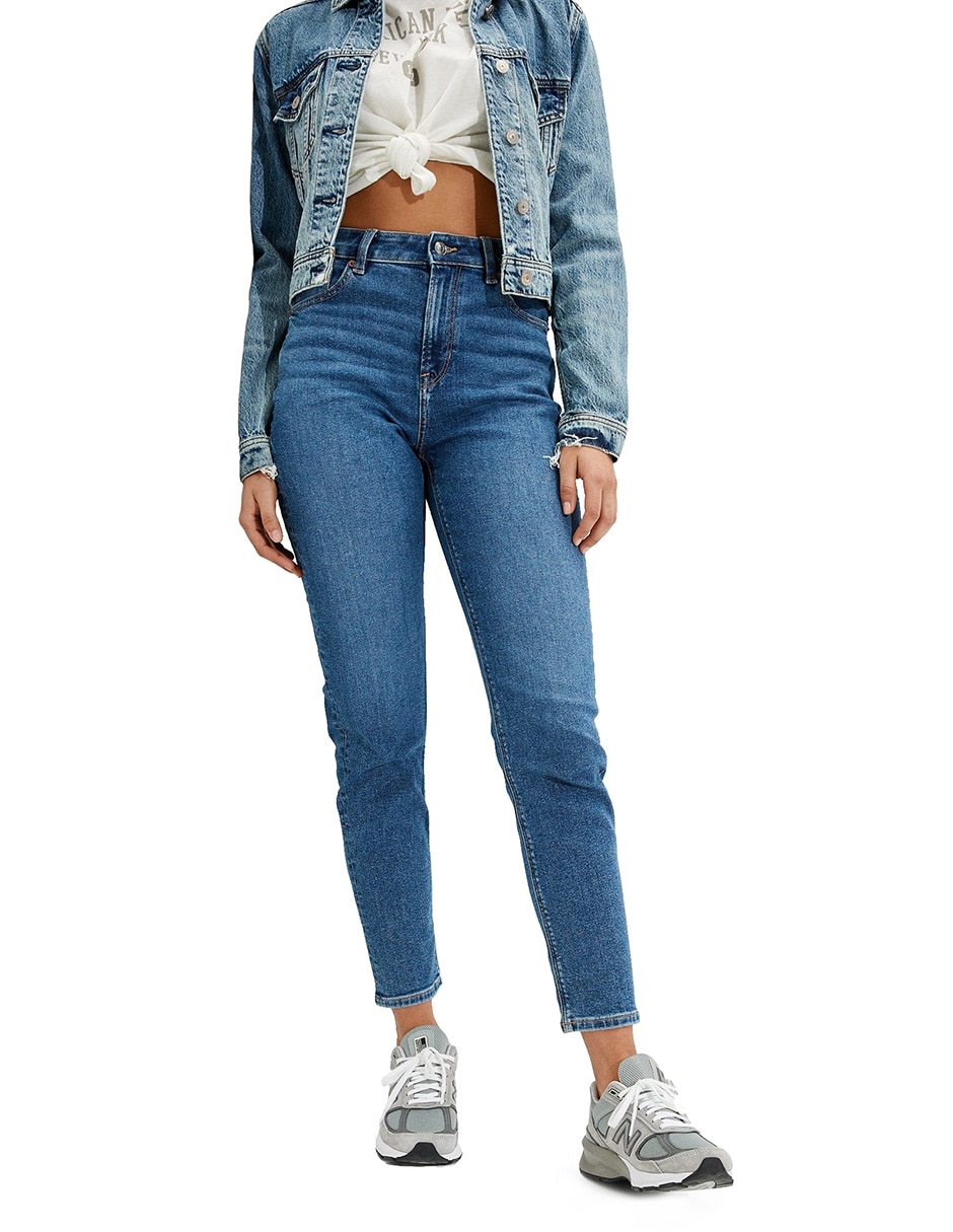 Jeans mom para mujer