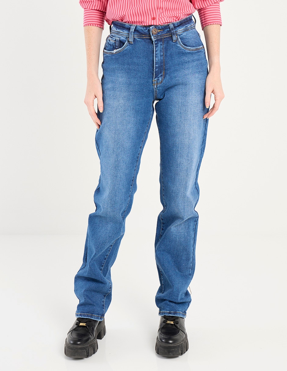 Jeans straight para mujer Jeans straight para mujer