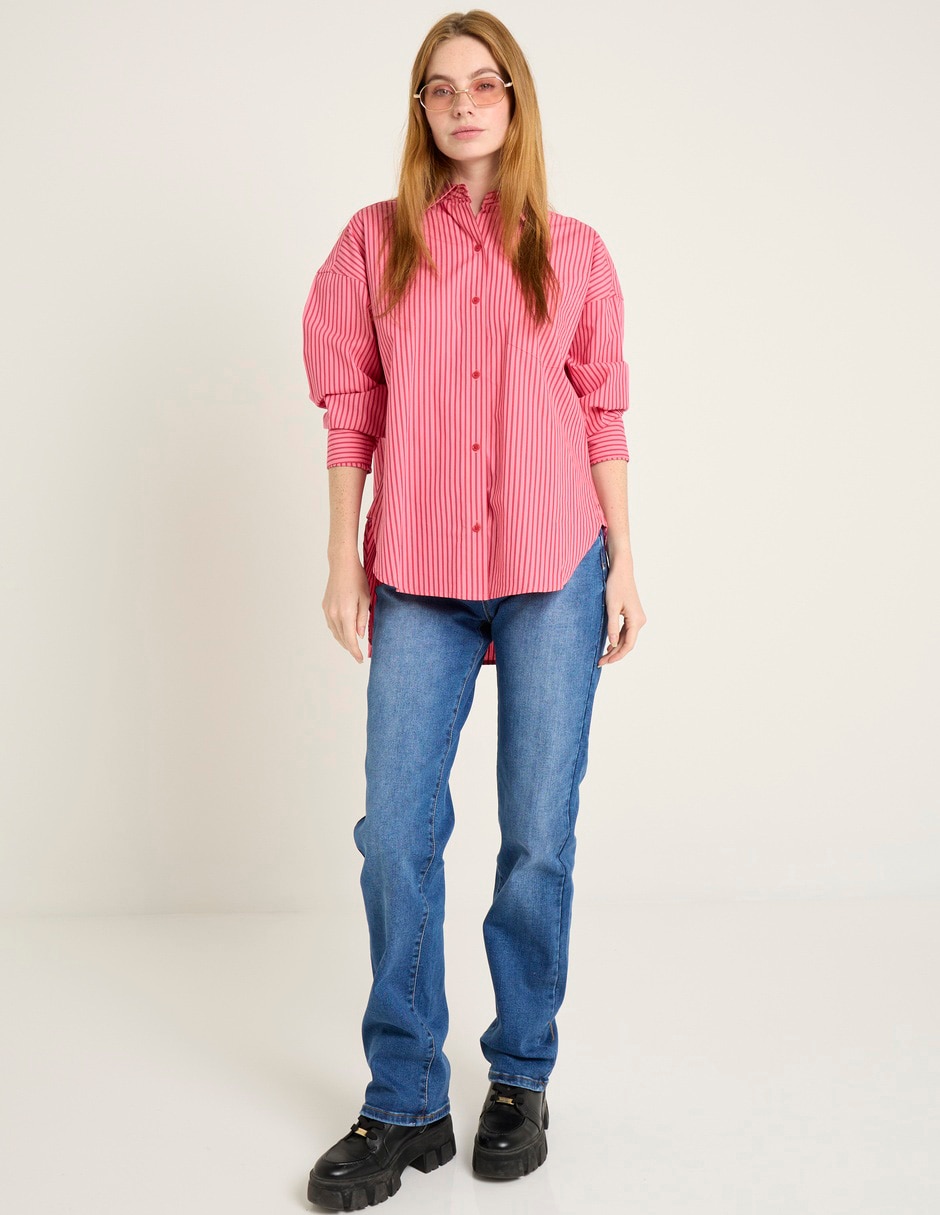 Jeans straight para mujer 3