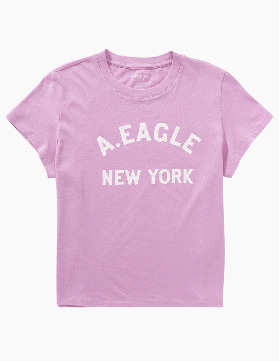 Playera manga corta cuello redondo para mujer 3