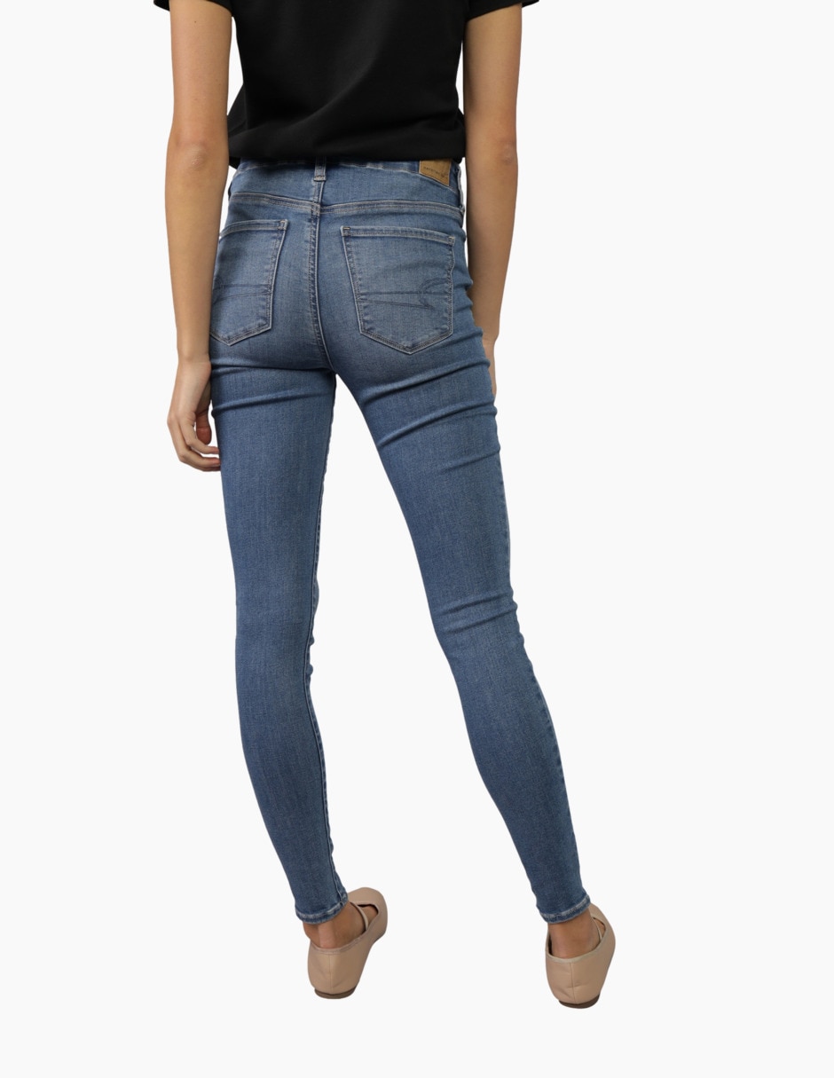 Jeans skinny HiRise para mujer 4
