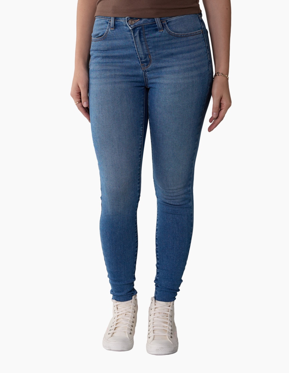 Jeans skinny HiRise para mujer