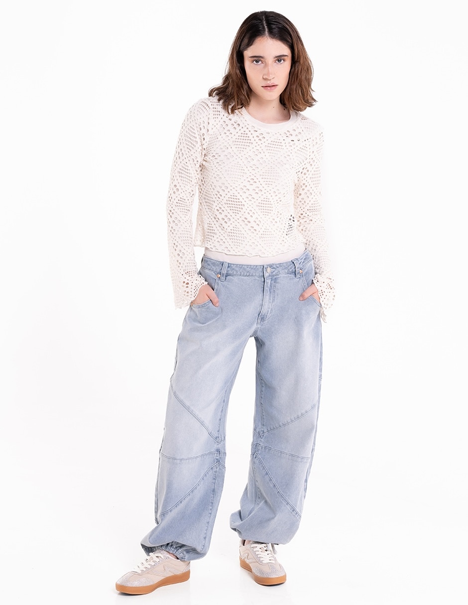 Blusa manga larga para mujer 2