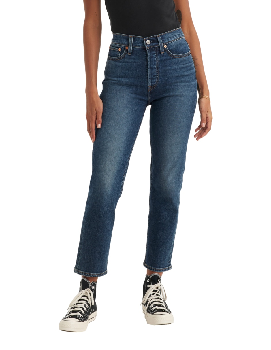 Jeans straight Levi's corte cintura alta para mujer