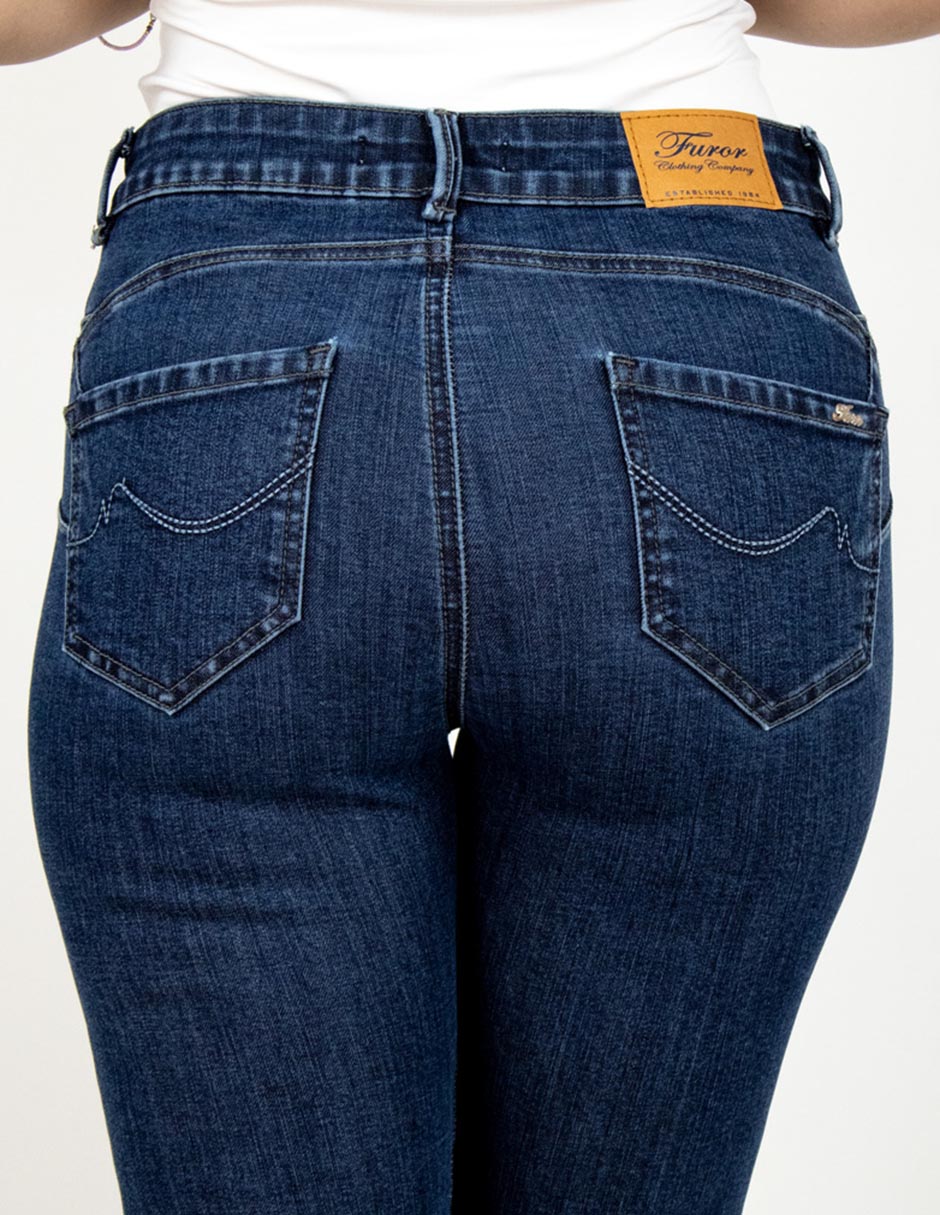 Jeans skinny Pink para mujer 4