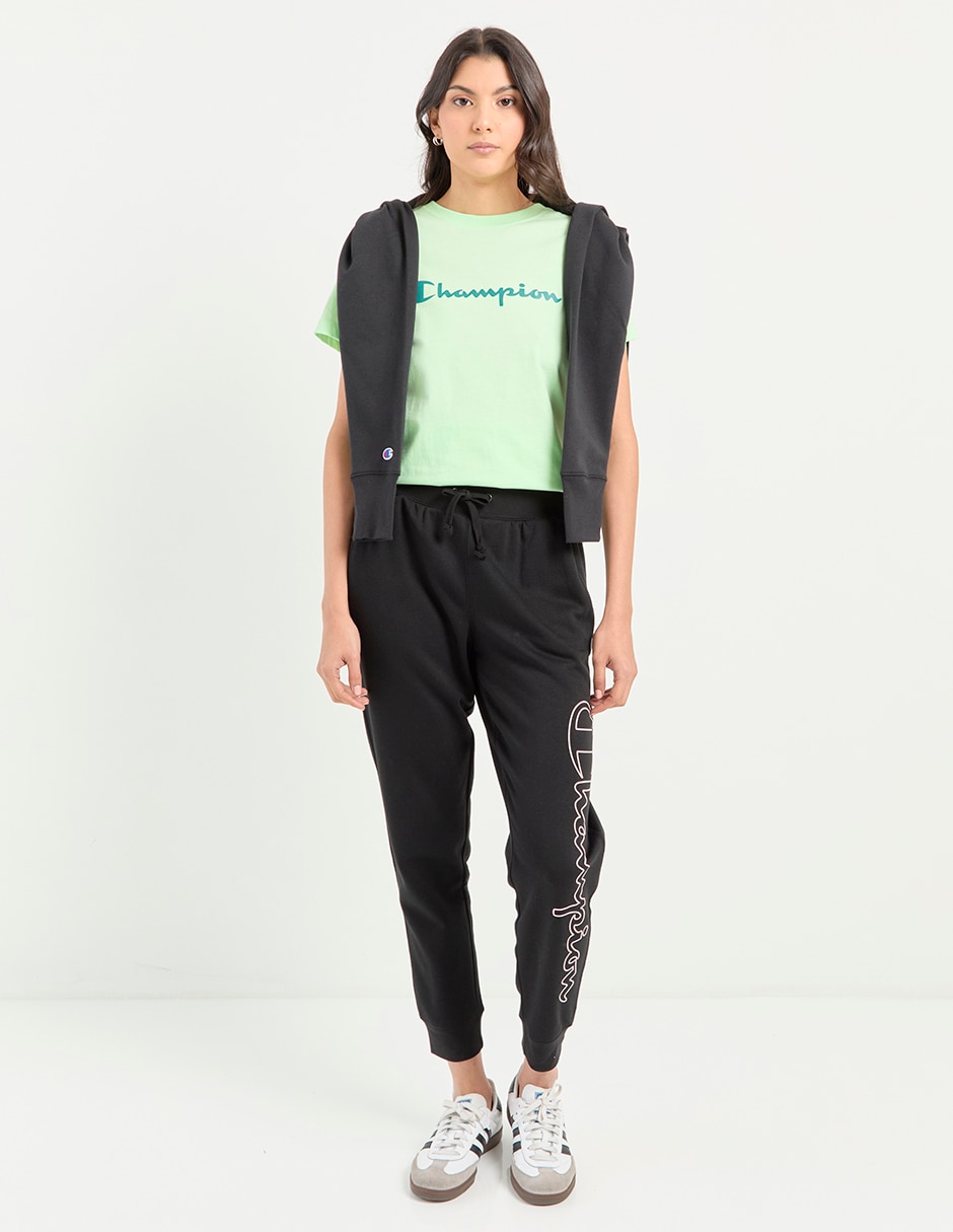 Pants regular con jareta para mujer 3