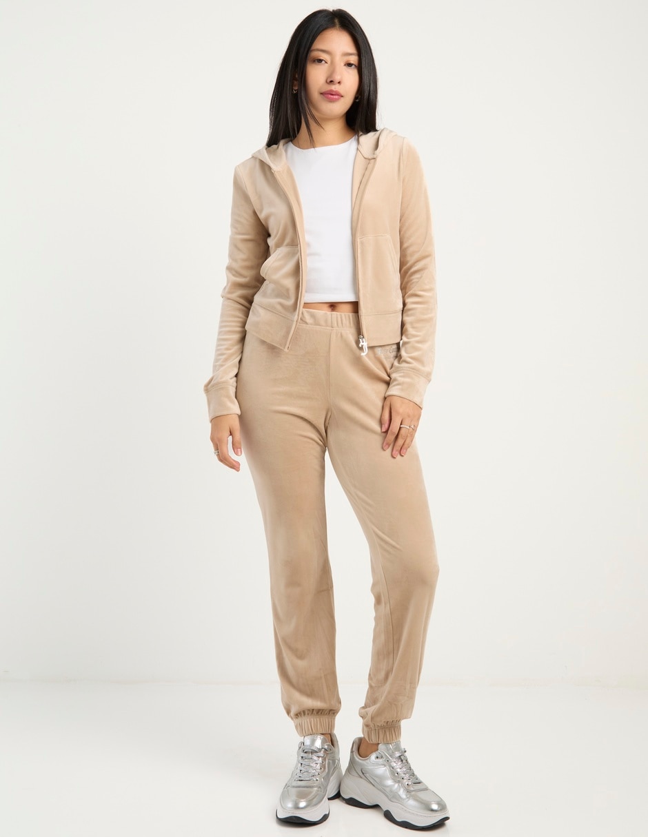 Sudadera con capucha y bolsa para mujer 3