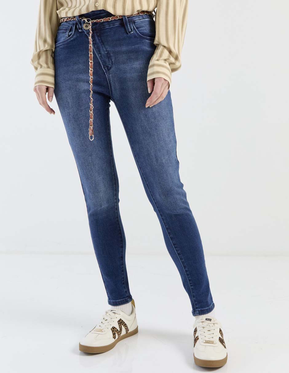 Jeans skinny Bhi-2510-1365N para mujer