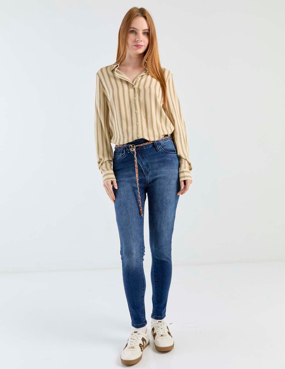 Jeans skinny Bhi-2510-1365N para mujer 3