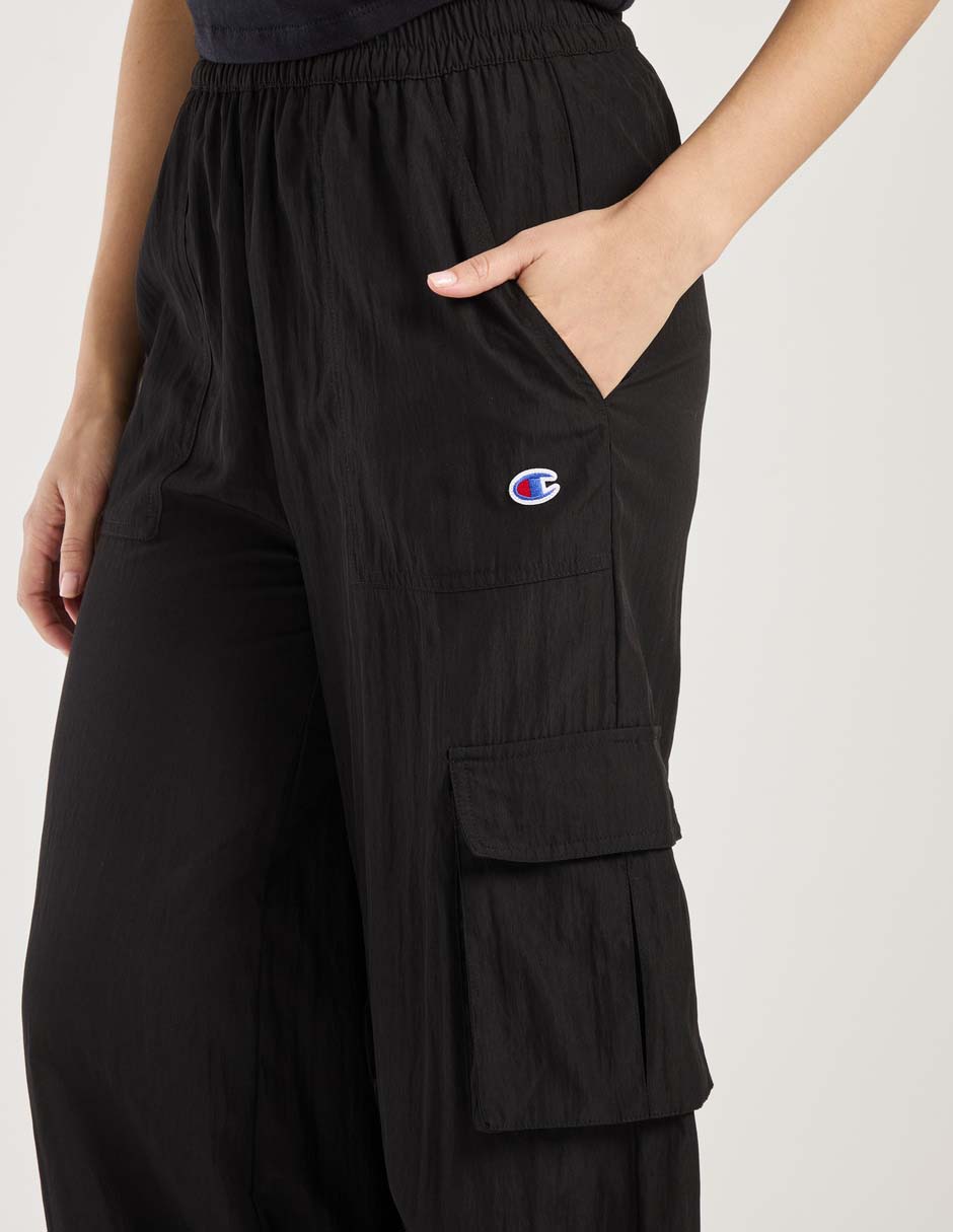 Pants regular con elástico para mujer 4