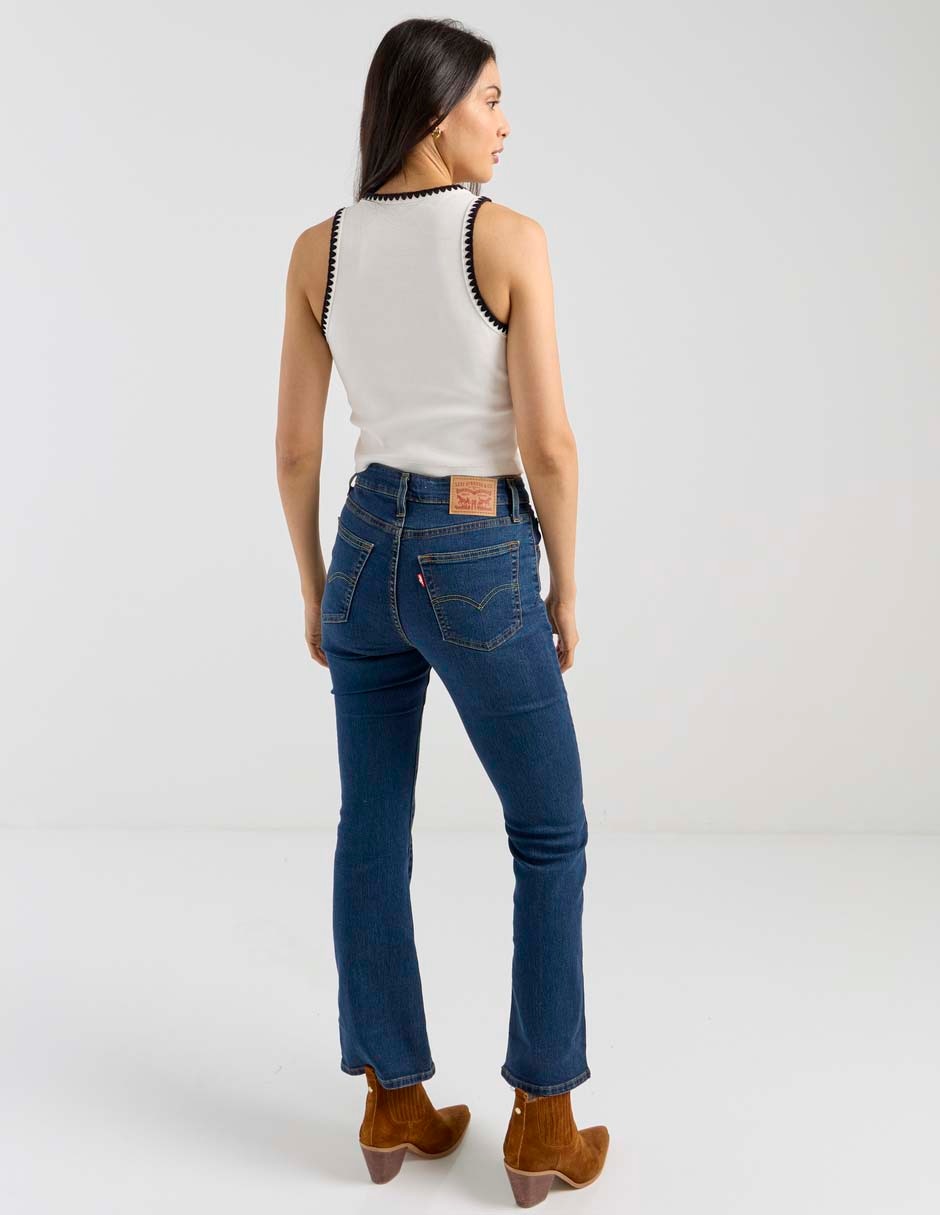 Jeans skinny cintura alta para mujer 2