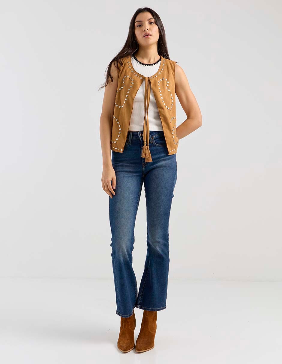 Jeans skinny cintura alta para mujer 3