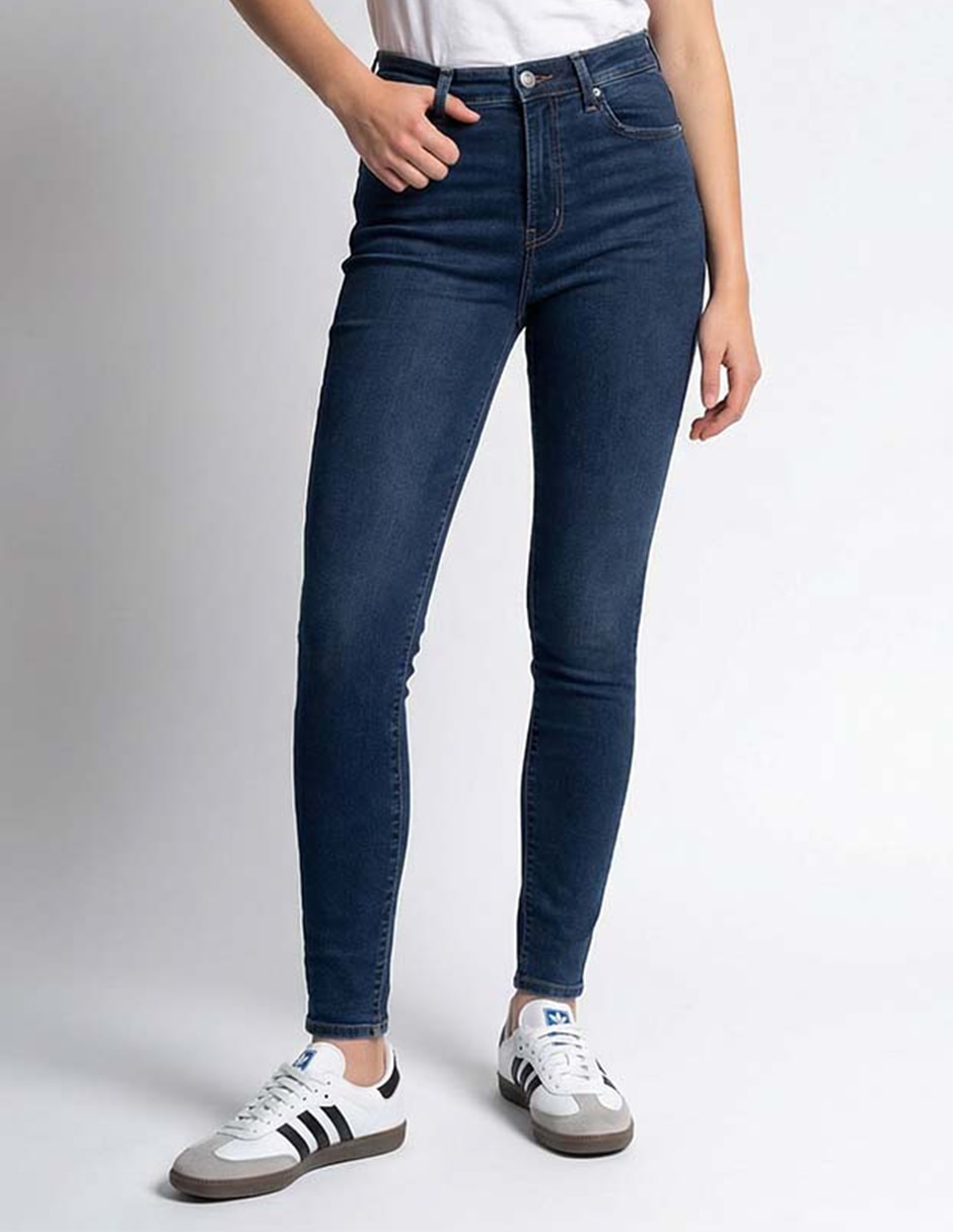 Jeans skinny cintura alta 721 para mujer