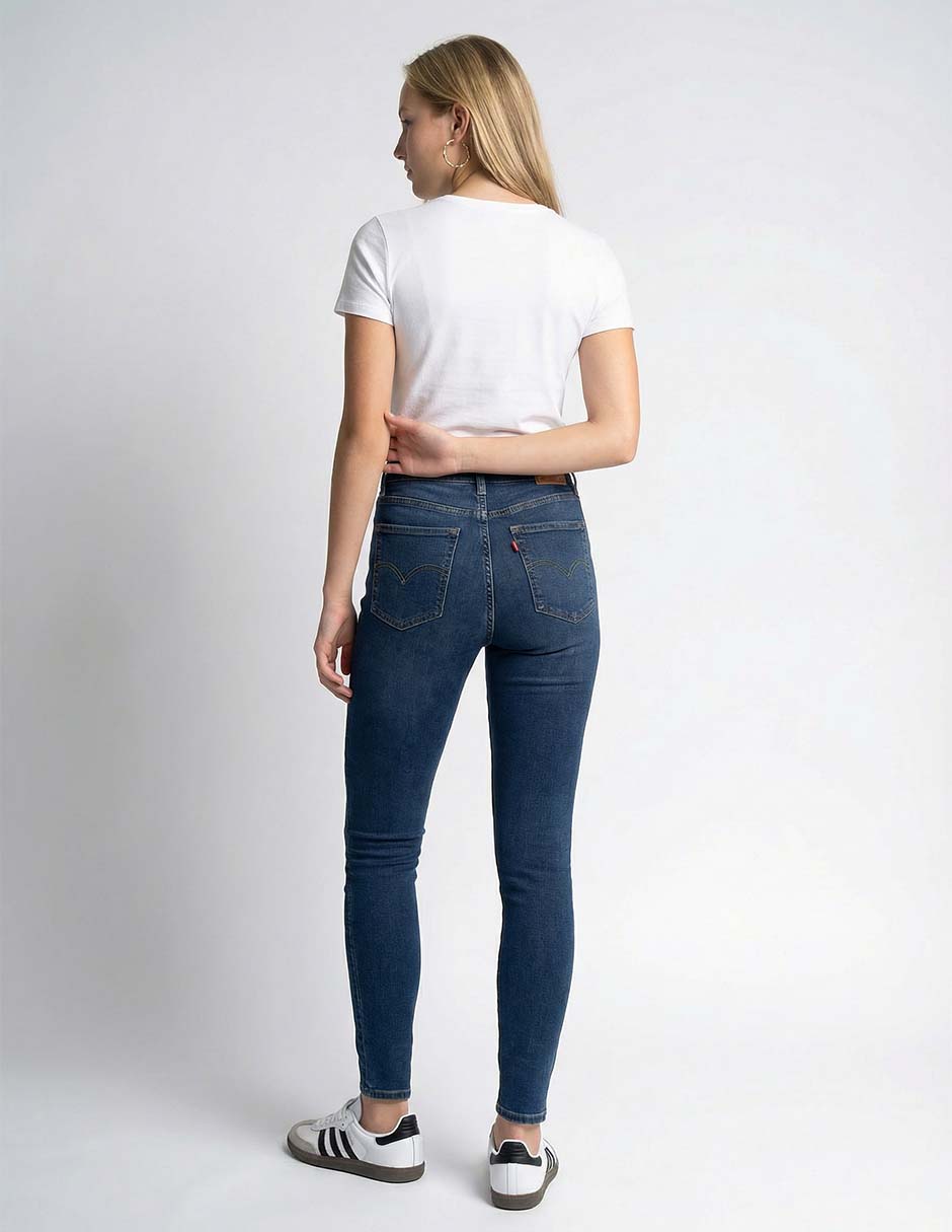 Jeans skinny cintura alta 721 para mujer 6