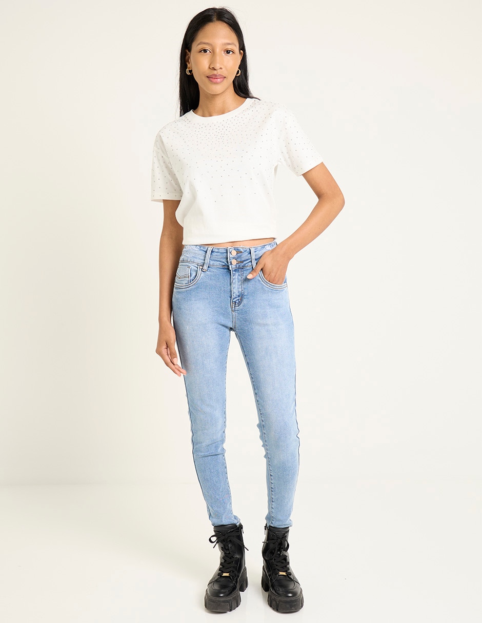 Jeans skinny para mujer 3
