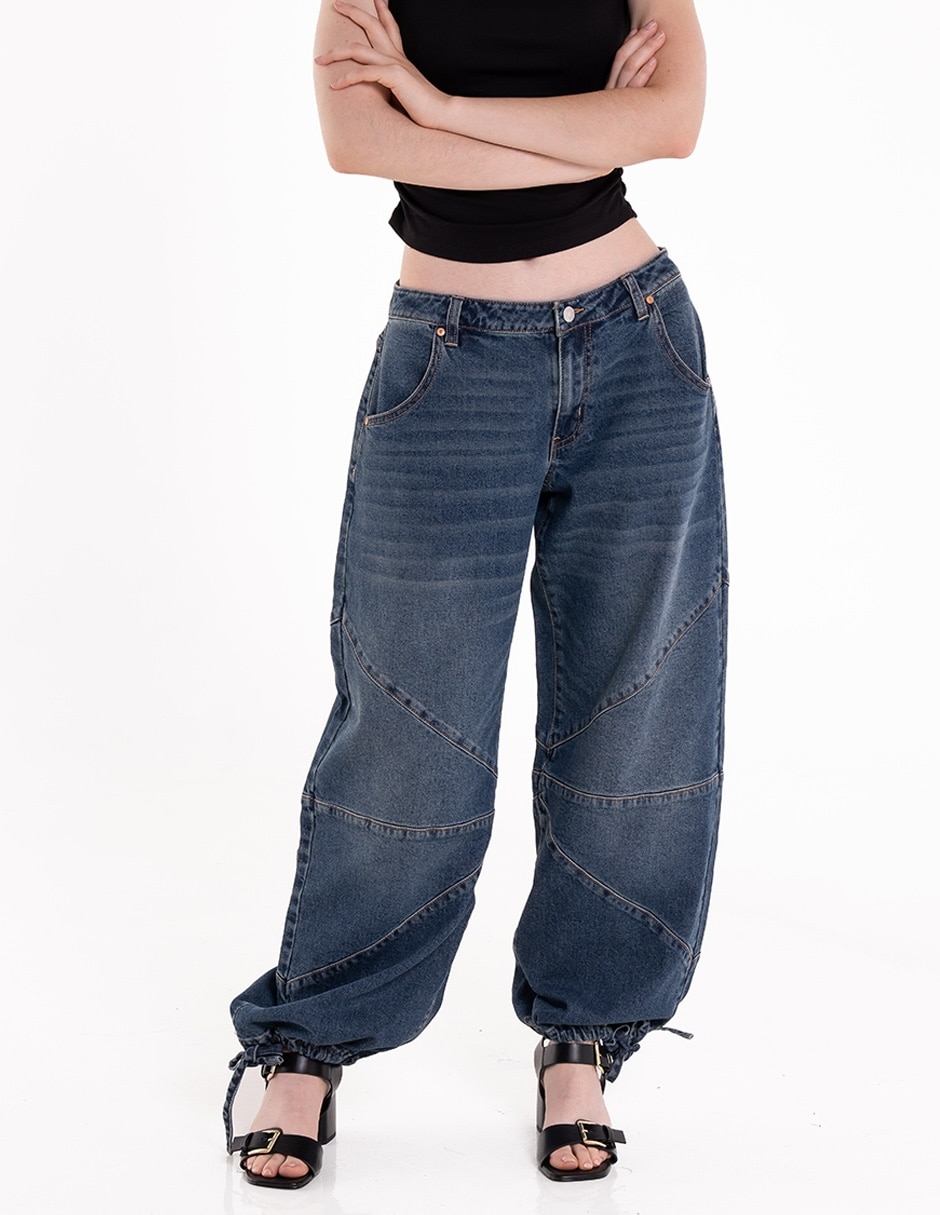 Jeans amplio para mujer