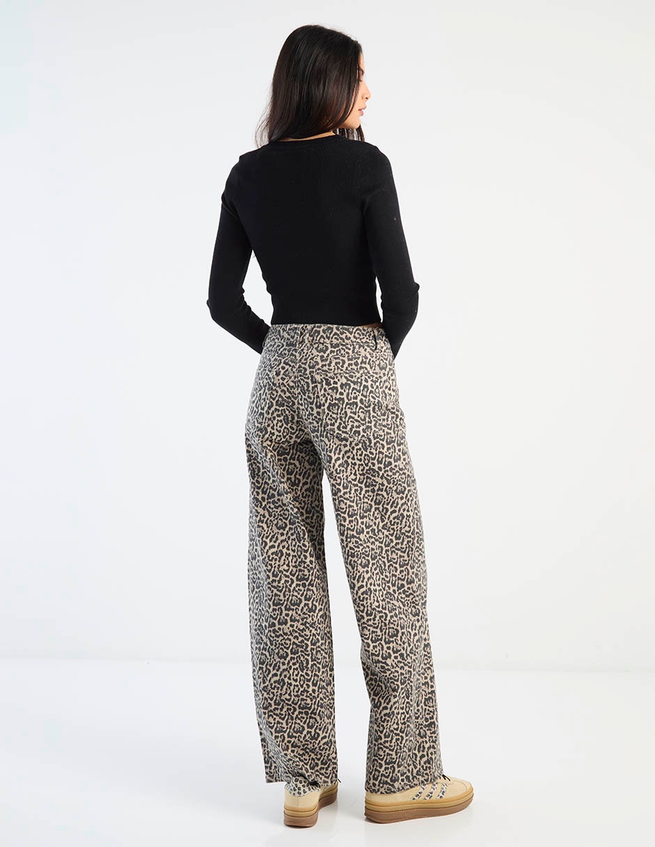 Jeans wide leg para mujer 2