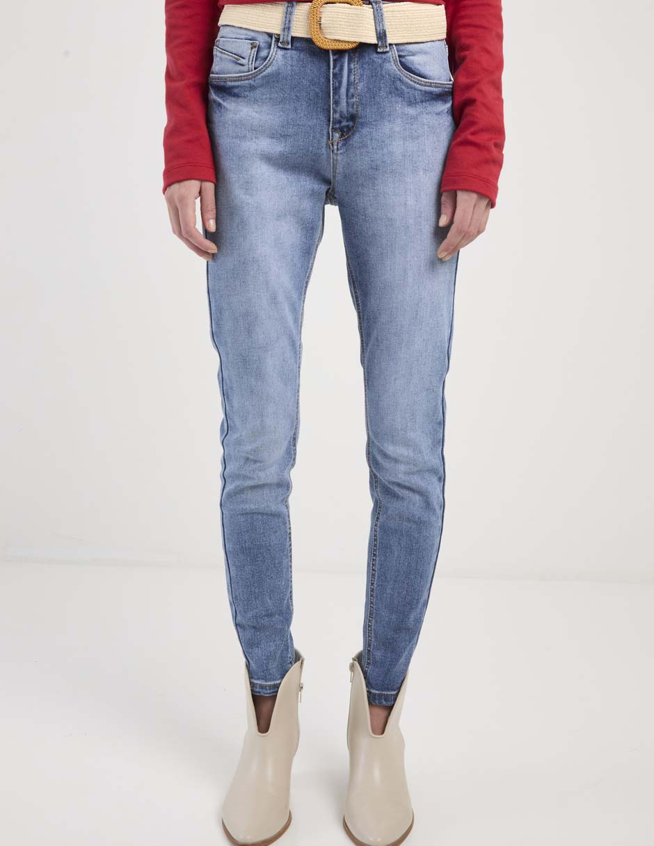 Jeans skinny Bhi-2510-1374N para mujer