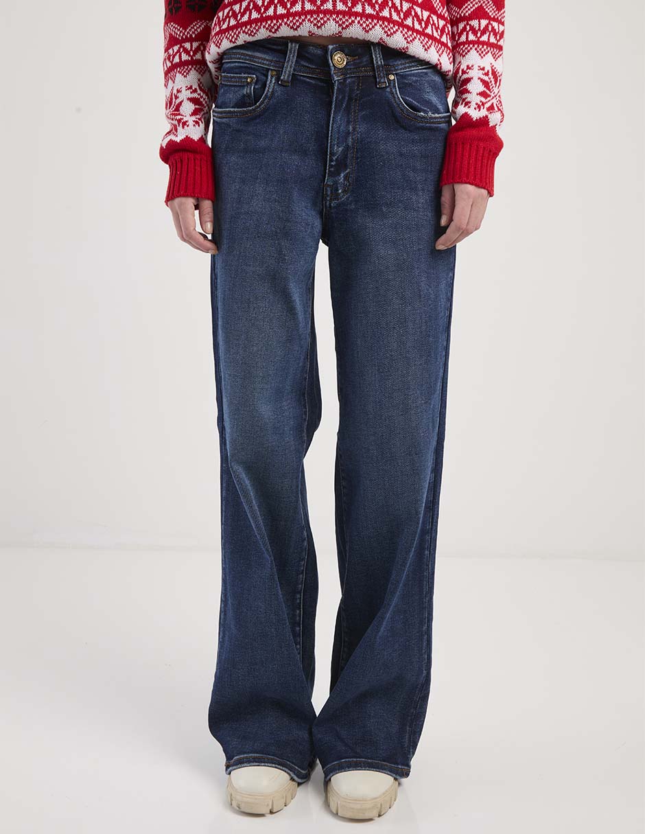 Jeans straight Bhi-2510-1326N para mujer Jeans straight Bhi-2510-1326N para mujer