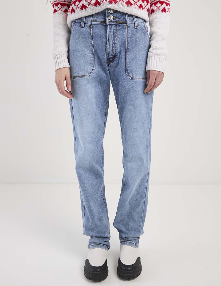 Jeans straight para mujer Jeans straight para mujer