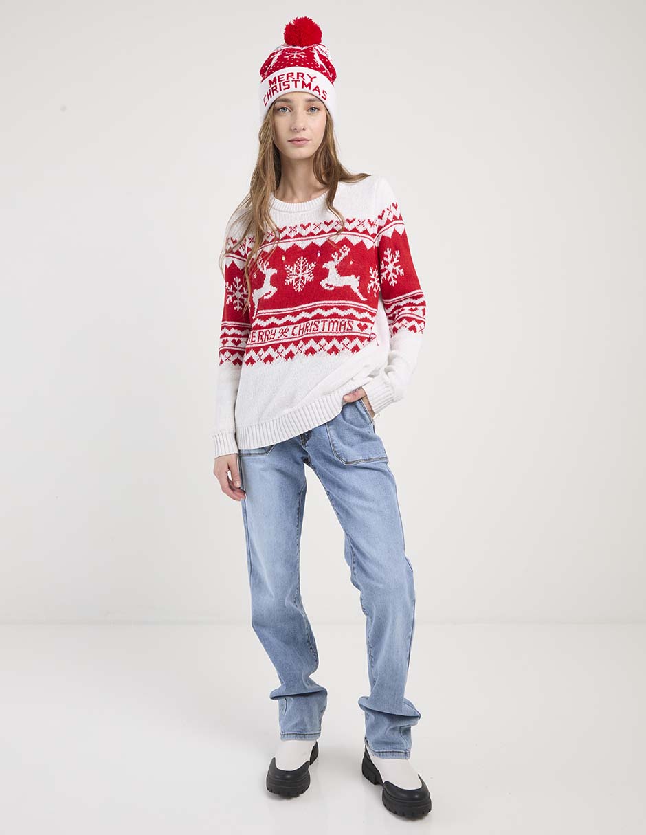 Jeans straight para mujer 3