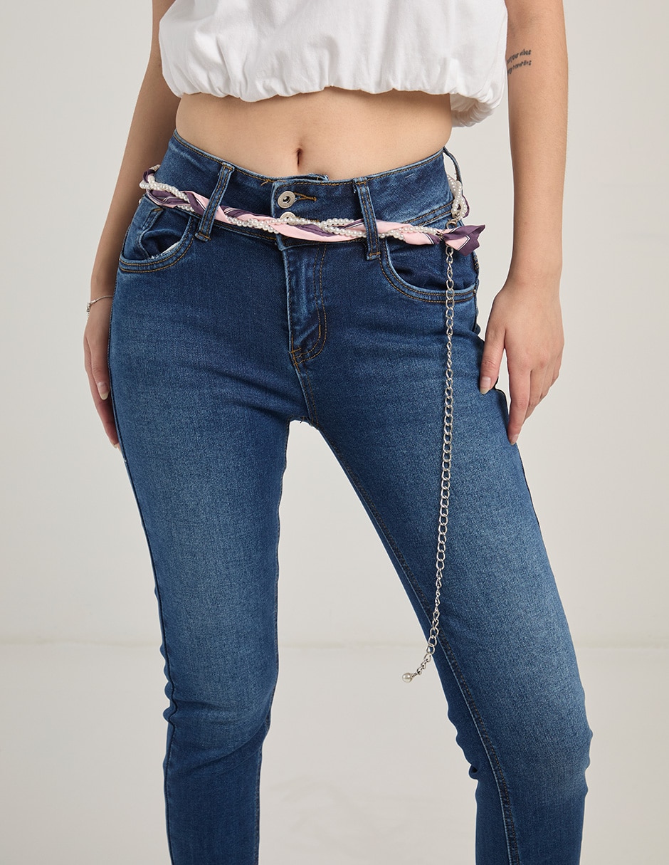 Jeans skinny para mujer 4