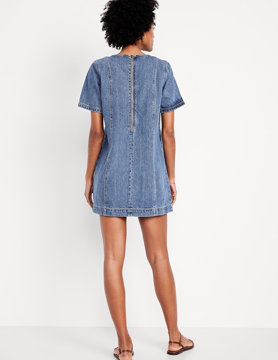 Vestido mini casual para mujer 4