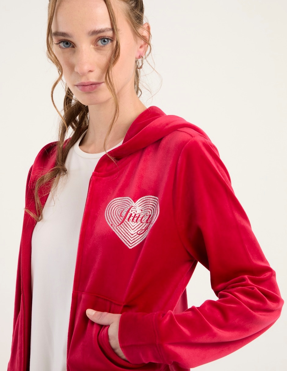 Sudadera con bolsillos para mujer 4