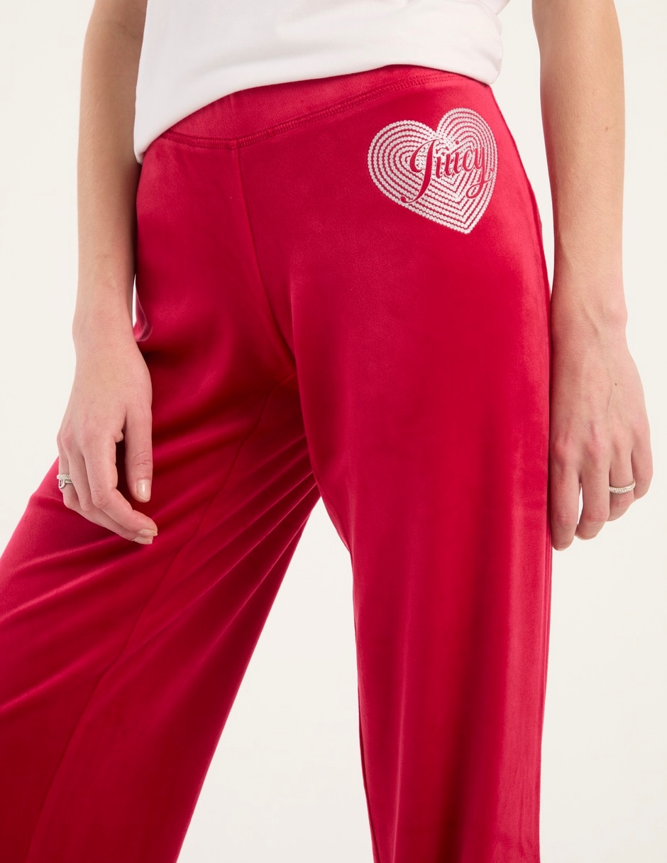 Pants straight con elástico para mujer 4