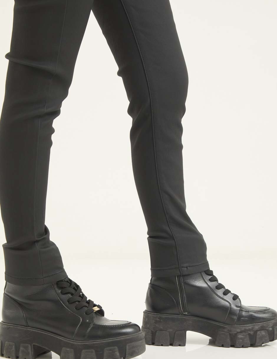 Jeans skinny corte cintura para mujer 5