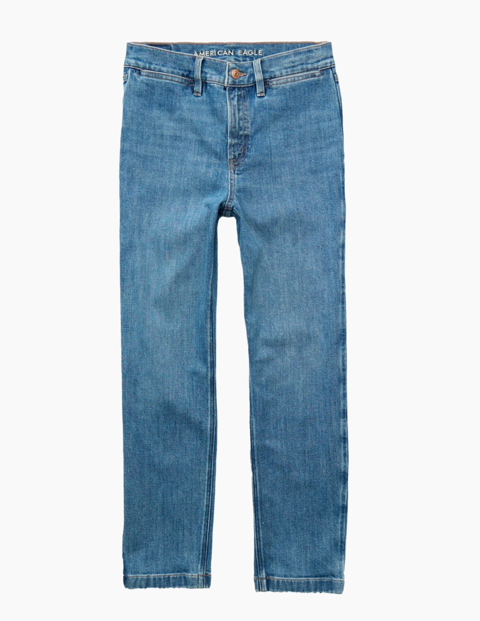 Jeans straight para mujer 2