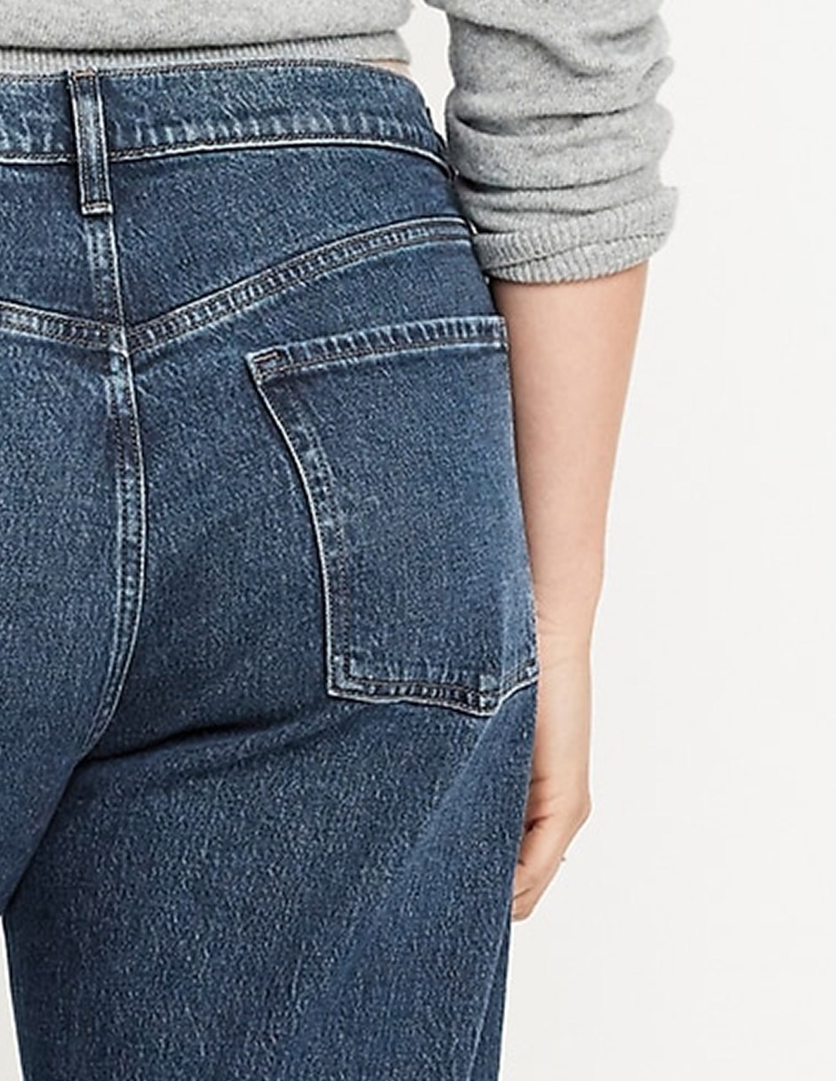Jeans straight para mujer 4