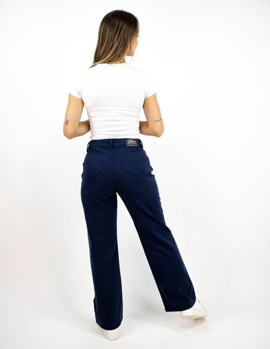 Jeans straight para mujer 2