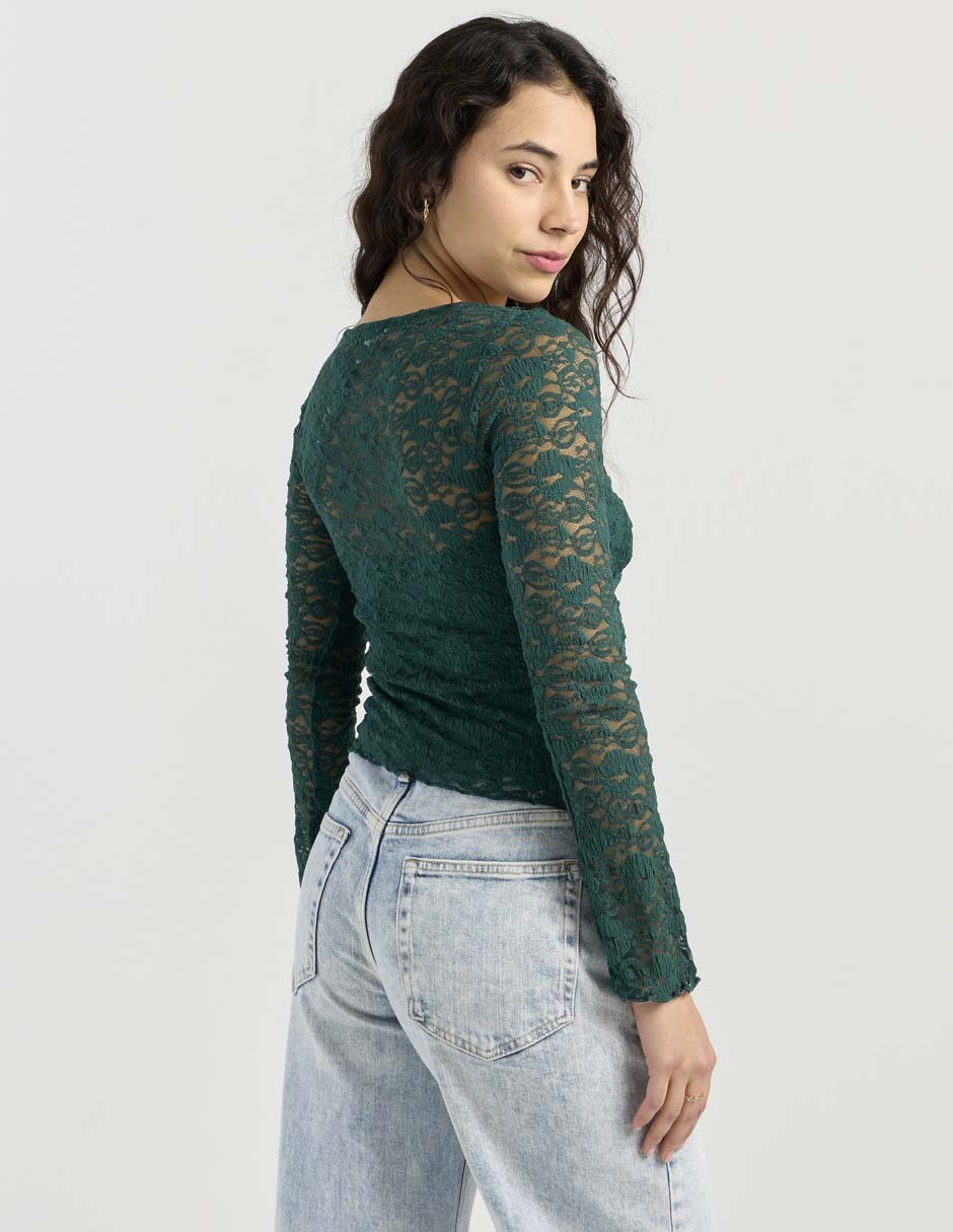 Blusa manga larga para mujer 2